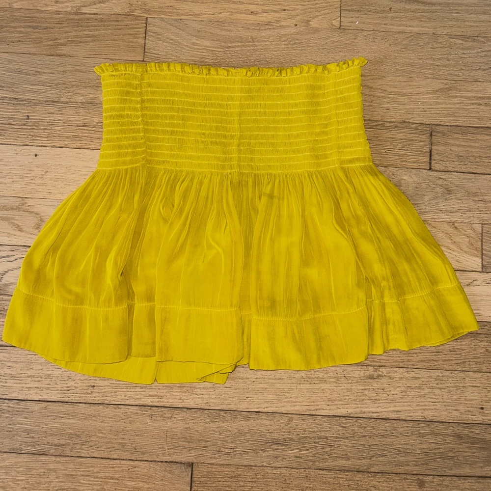 KOCH yellow skirt (shorts)